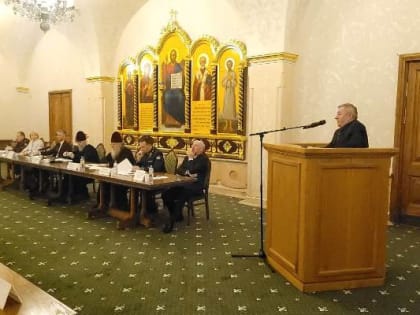 Помощник начальника УФСИН России по Костромской области иерей Алексей Виноградов принял участие в XXXI Международных Рождественских образовательных чтениях