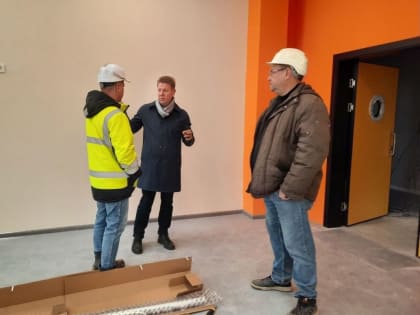 Рабочая группа проекта «Партийный десант» оценила ход возведения новой школы в городе Костроме