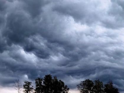 В регионе прогнозируется гроза и сильный ветер