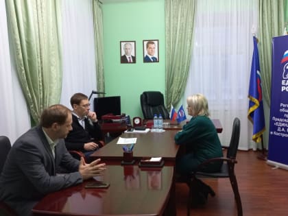 Сергей Калашник и Андрей Кайдан провели личный прием граждан