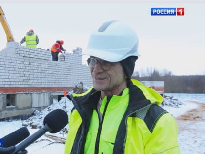 На улице Профсоюзной в Костроме появились первые очертания нового Центра культурного развития