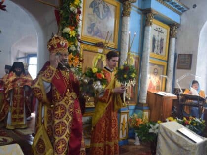 Архипастырь возглавил престольные торжества в храме Косьмы и Дамиана г.Галича