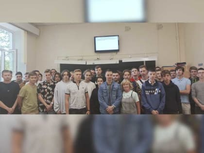 Встреча студентов теплотехнического отделения с выпускником, участником СВО