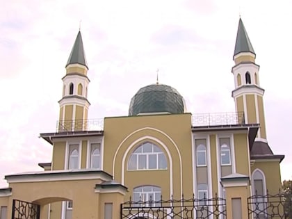 В Костромской мечети прошла праздничная служба