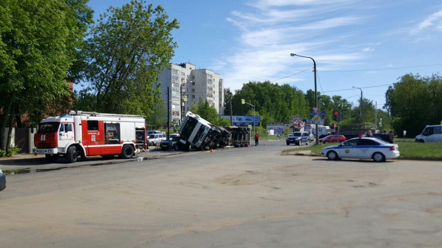 Чп кострома. ЧП Костромская область. Авария с Костромской фурой.