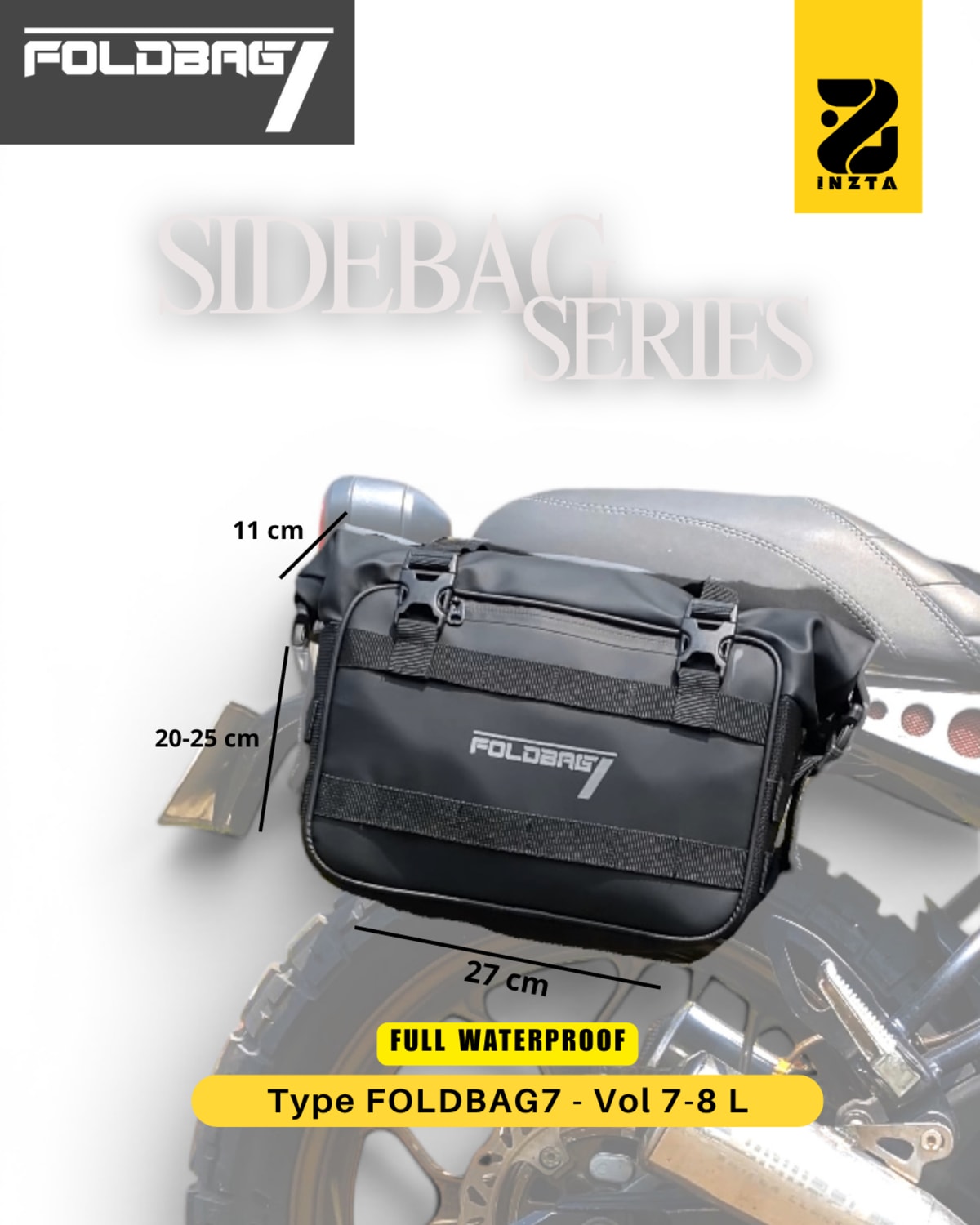 Side bag Inzta Foldbag 7L