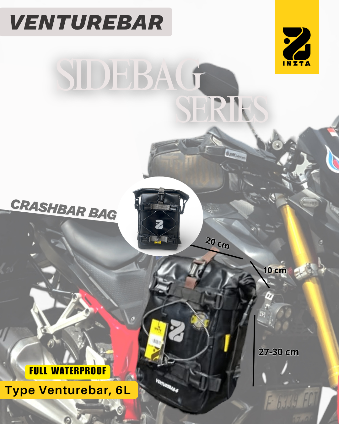 Crashbar Bag Venturebar 6L