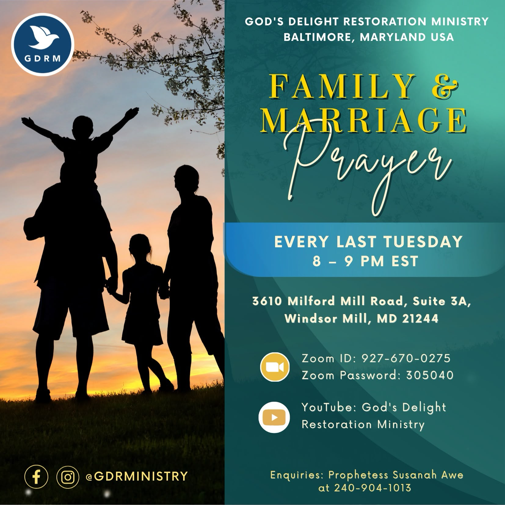 Family & Marriage Prayer