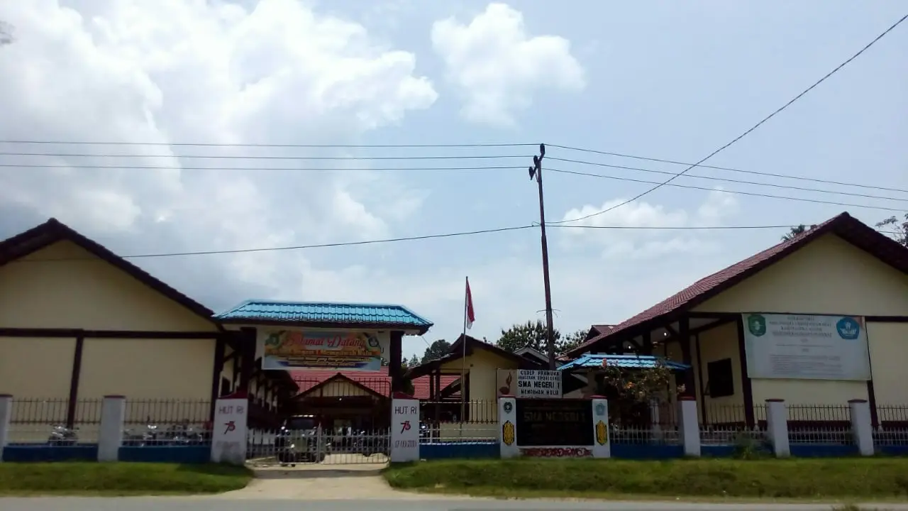 Gedung SMA Negeri 1 Mempawah Hulu 2018