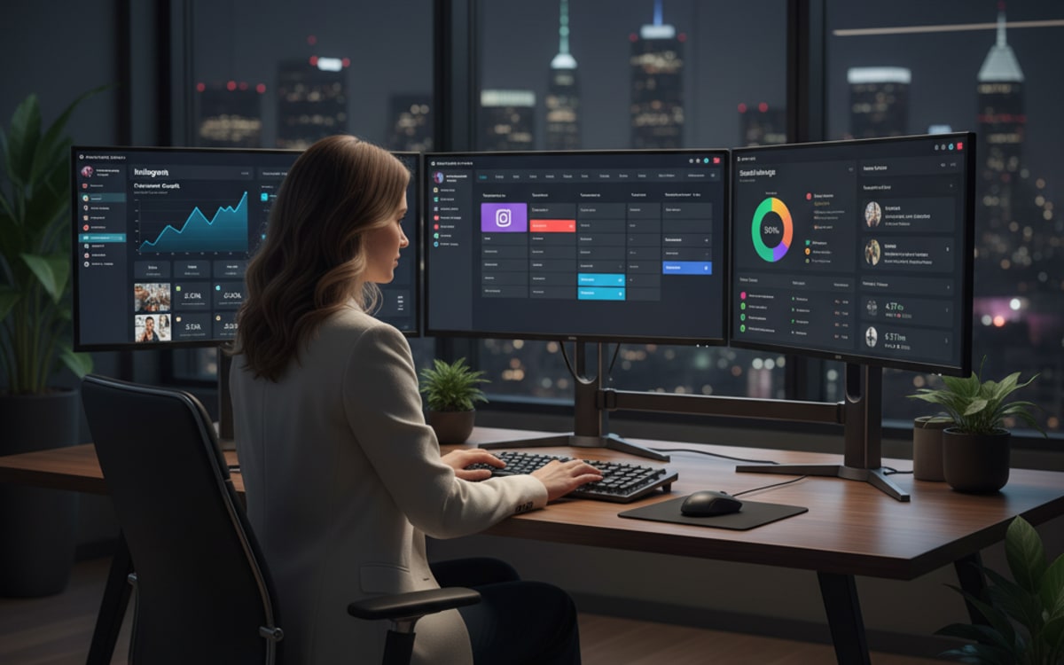 Maestro Sol, Social Media Dashboard