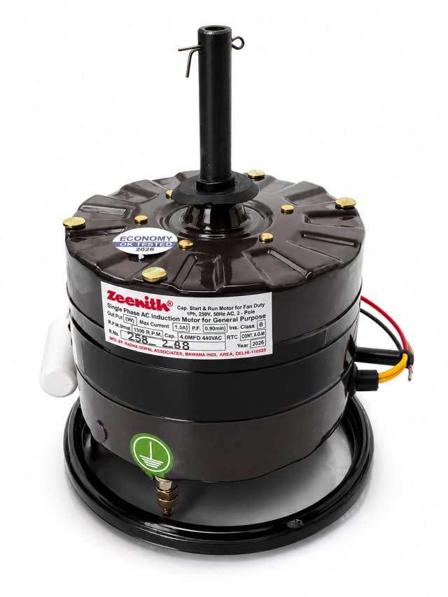Zeenith T200 Heavy Duty Cooler Motor (100% Copper Winding)