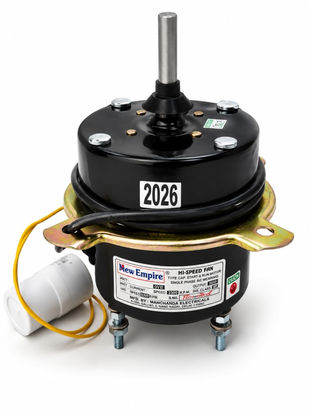 New Empire 89 Dia Heavy Duty Cooler Motor (100% Copper Winding)