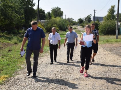 Обсуждение проблем благоустройства в станице