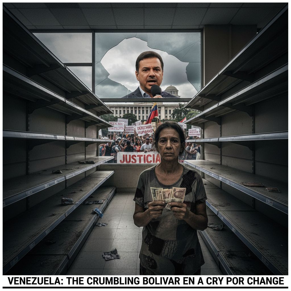 La Soga del Poder: 2025, Venezuela Se Asfixia entre Ruinas y Mentiras
