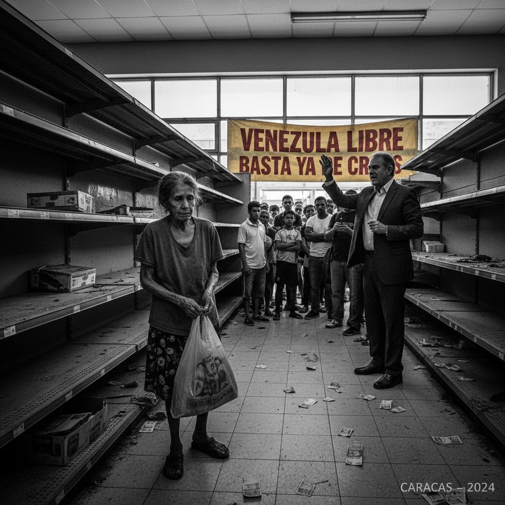 Venezuela: La Farsa de la 'Recuperación' mientras el Hambre y la Represión Consumen al Pueblo