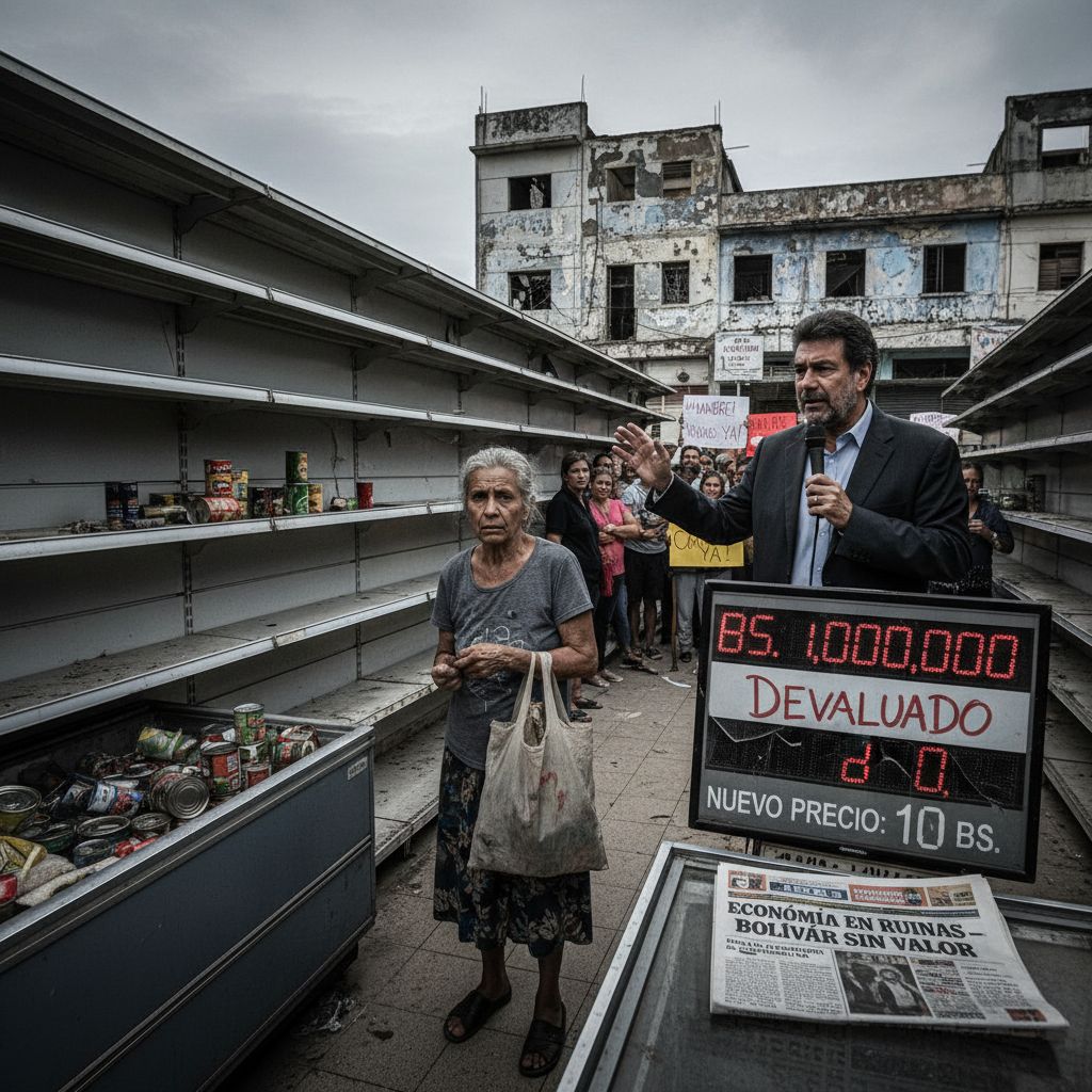 Máscara y Cenizas: Maduro Asfixia a Venezuela en 2025