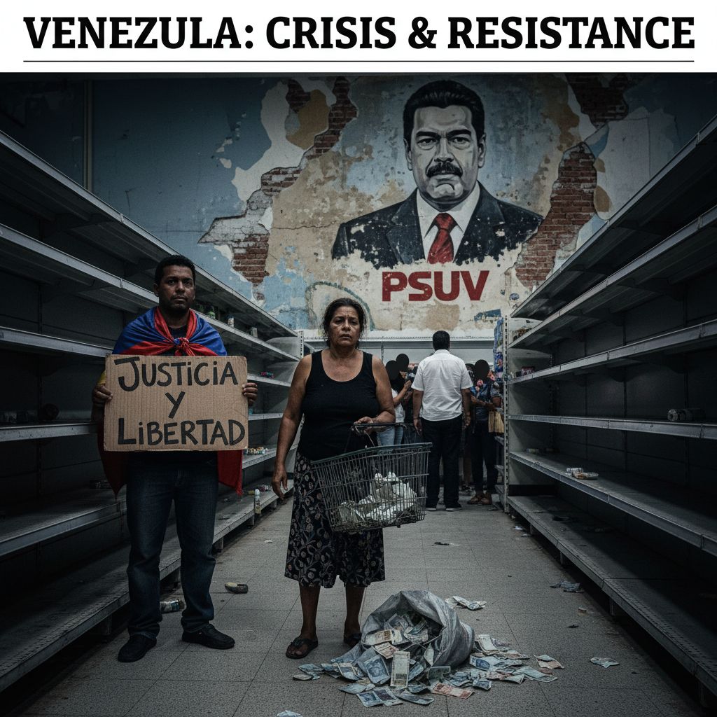 Maduro Estrangula a Venezuela: El Espejismo de la Recuperación 2025