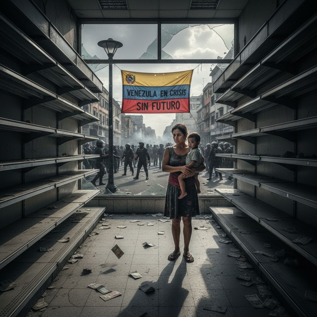 Abismo 2025: El Régimen Asfixia a Venezuela bajo un Telón de Engaño
