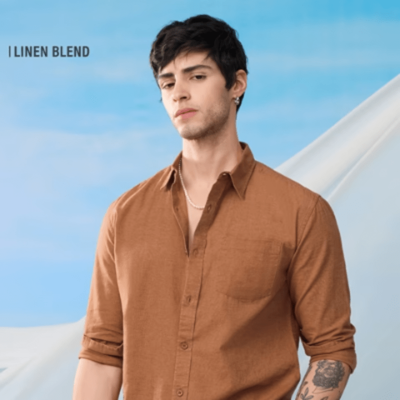 Cotton Linen-Russet Brown