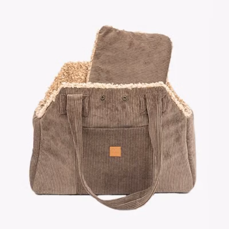 Lucky - Luxus-Hundetasche In Braun