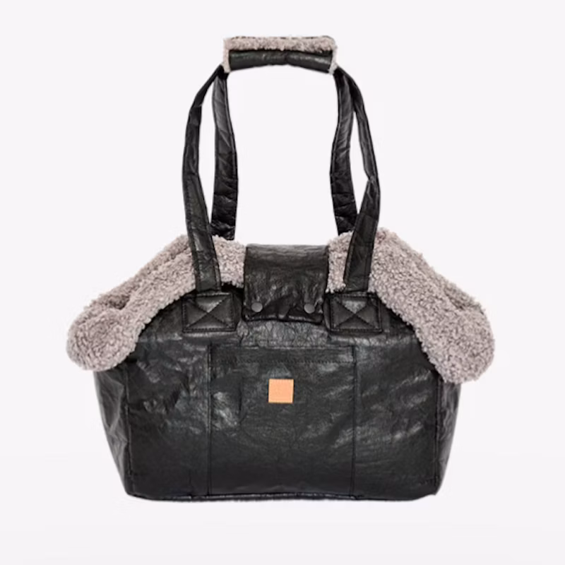 Lucky Paper - Luxus-Hundetasche In Schwarz