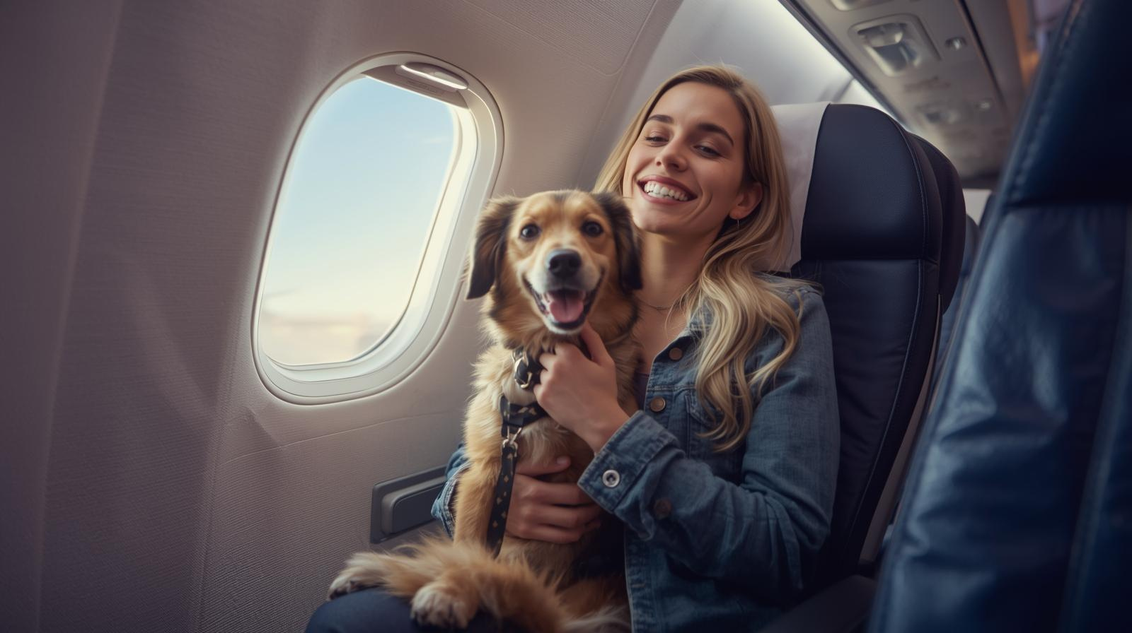 Mit dem Hund fliegen in Europa 2026