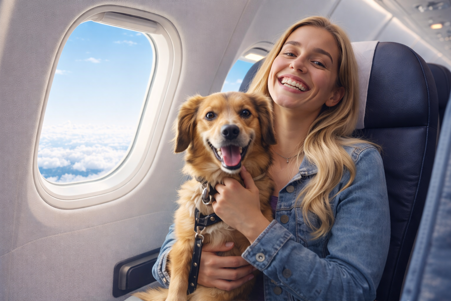 Mit dem Hund fliegen in Europa 2026