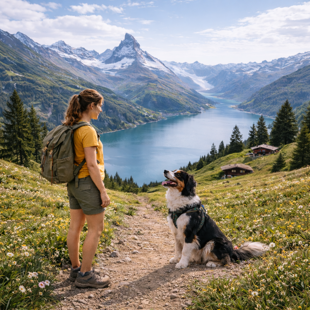 Hundefreundlicher Urlaub in der Schweiz: Die besten Regionen, Regeln & Unterkünfte