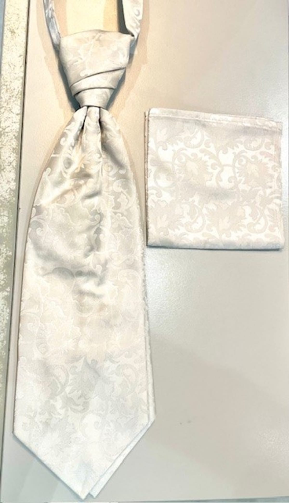 Lavallière 417200/27 tissu nuances marron