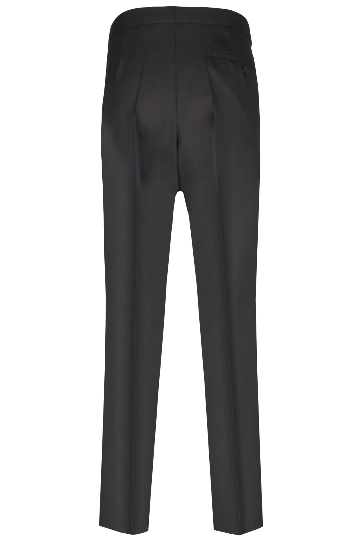 Pantalon de smoking doubles pinces avec bande satin