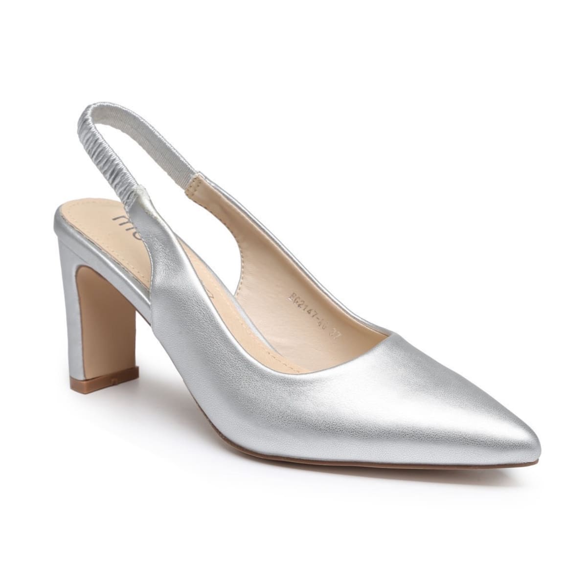 Kalys — escarpin talon stable 7cm sangle élastique