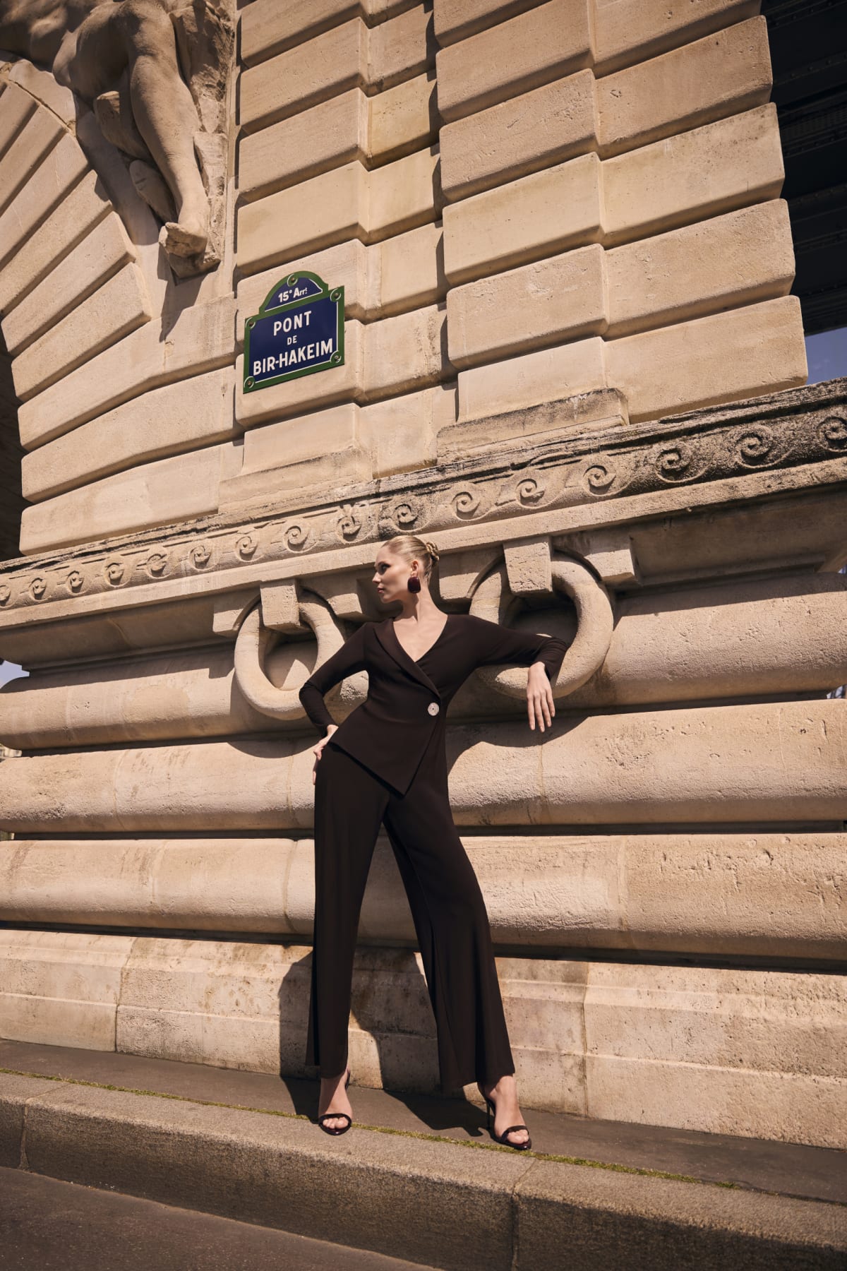 Sherly - Combinaison pantalon manches longues