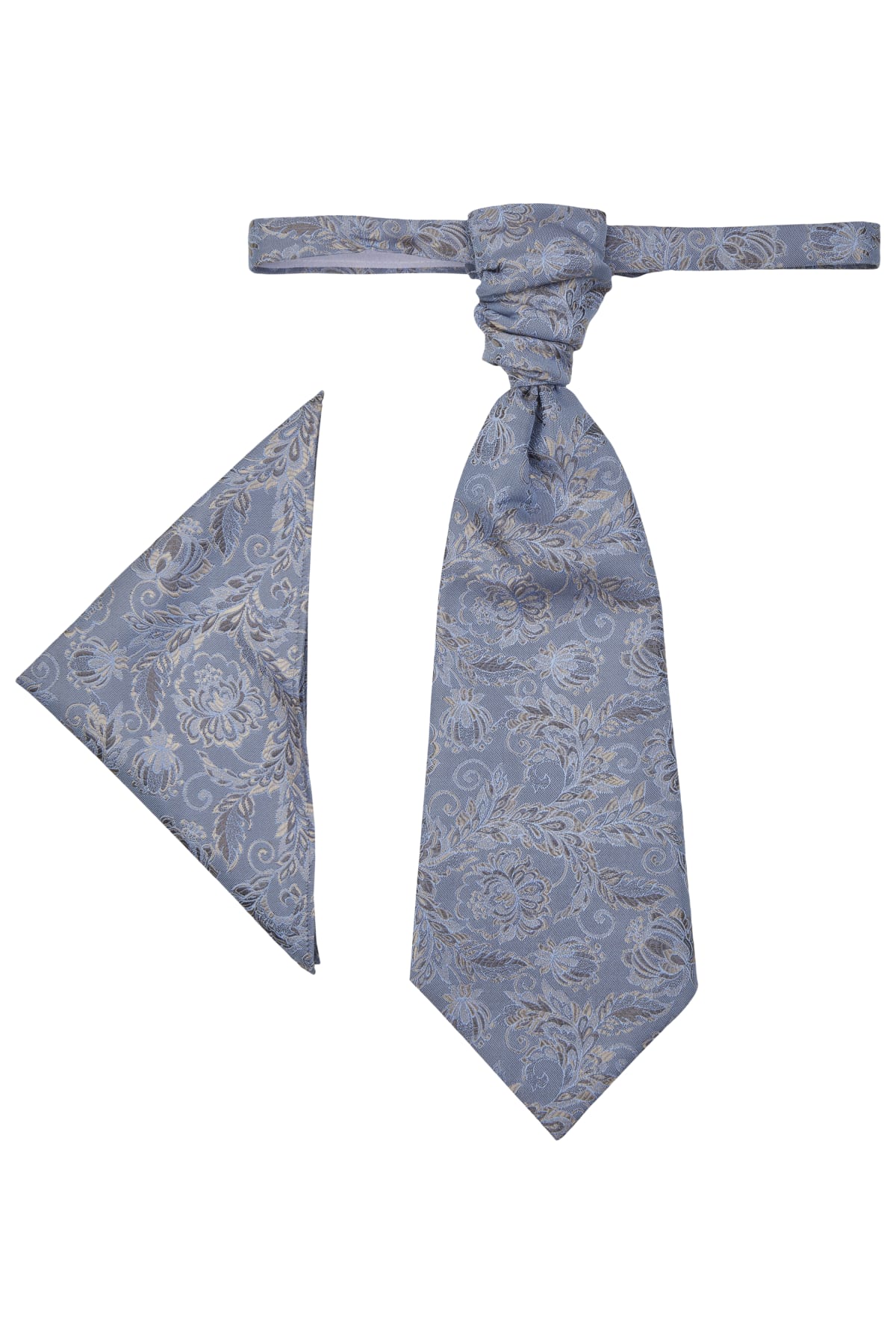 Lavallière 417117/38 pochette assortie gilet 417117/38