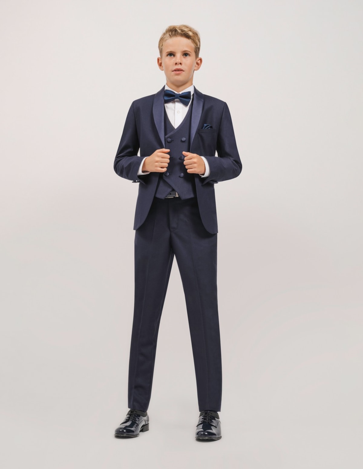 Pantalon Loic slim ceinture bouton