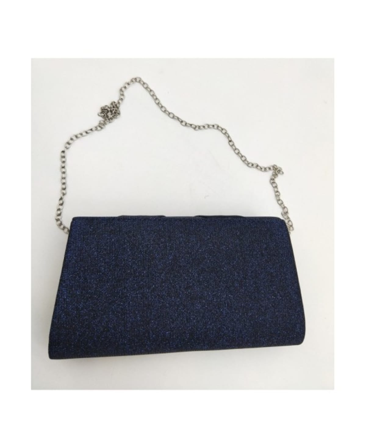 Pochette BXQ-315 rigide format allongé rabat bandes croisées