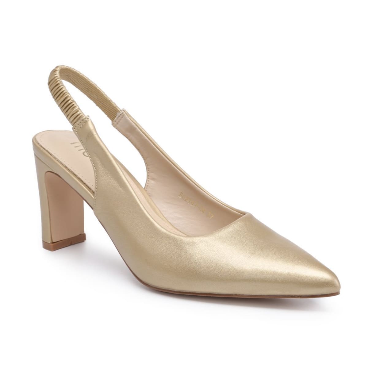 Kalys — escarpin talon stable 7cm sangle élastique