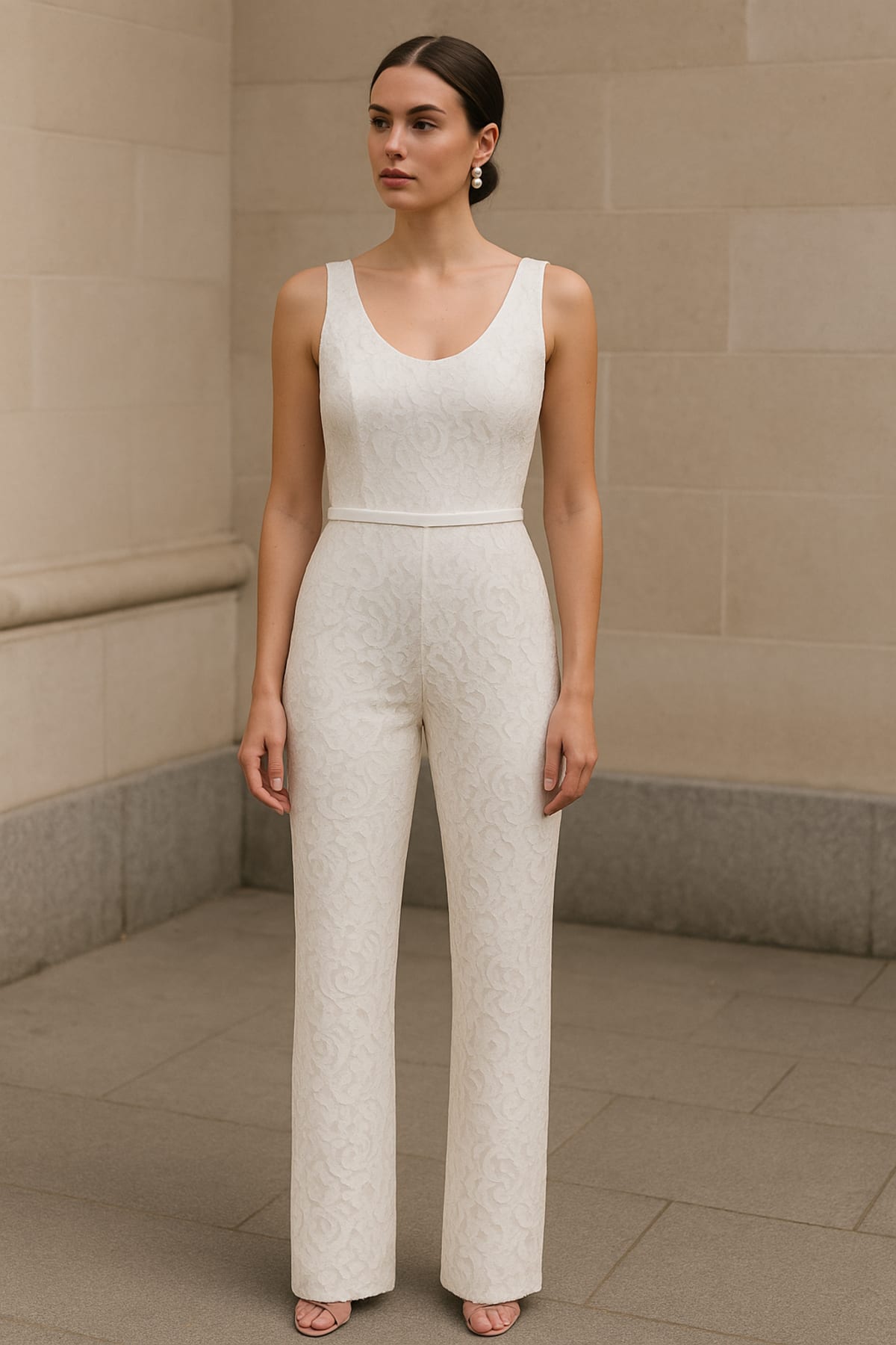 Victoria combinaison pantalon dentelle