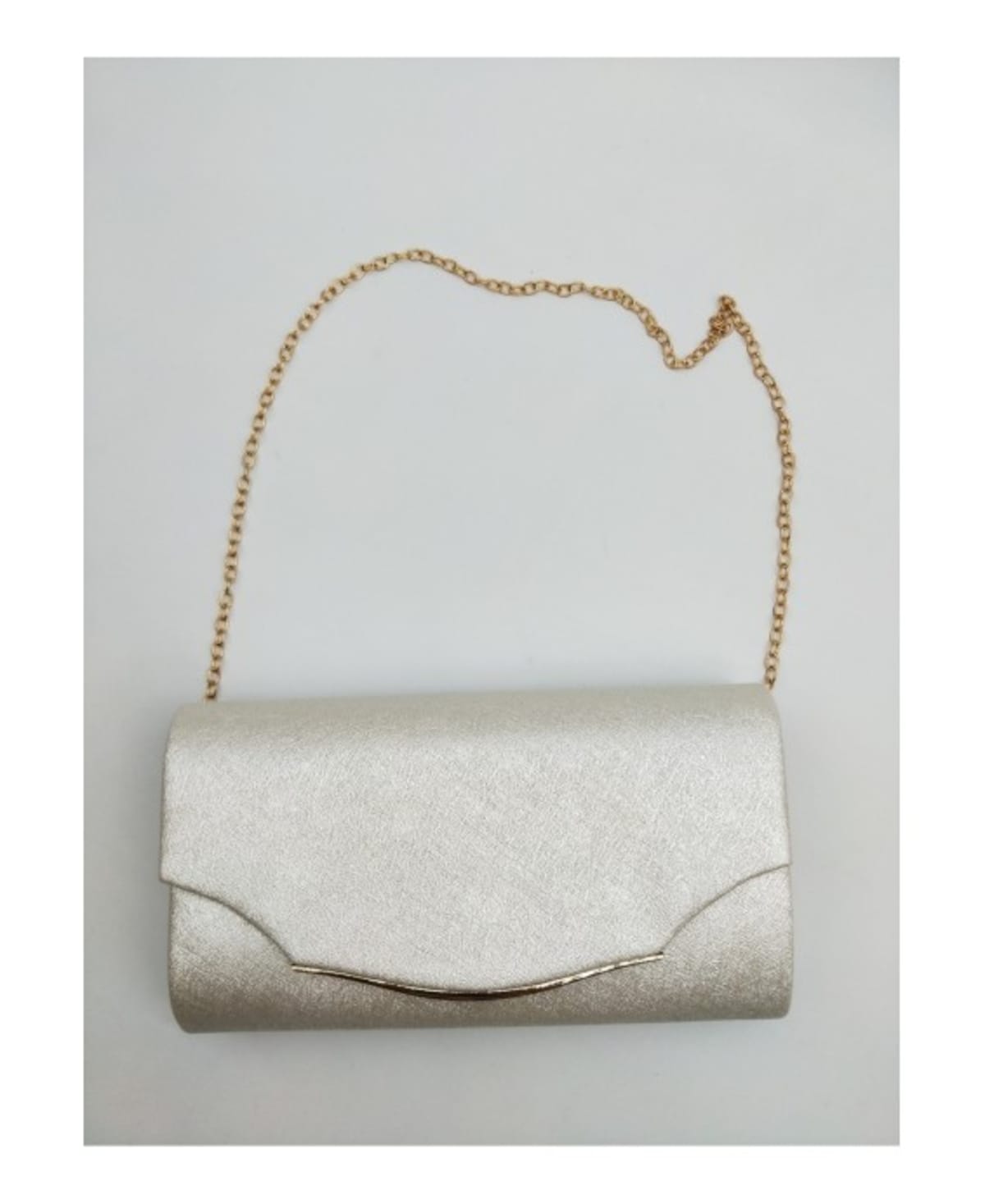 Pochette de soirée dorée irisée BXQ-8830