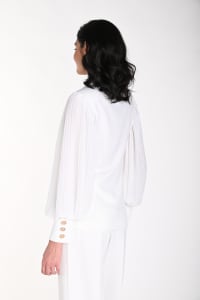 Bianca veste — veste tailleur fermeture croisée boutons dorés