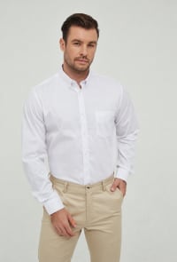 Chemise Yves Enzo WHT-07-1 col Italien