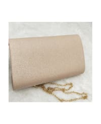Pochette de soirée champagne pailletée BXQ-317