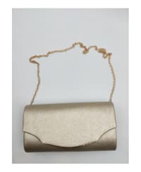 Pochette de soirée dorée irisée BXQ-8830