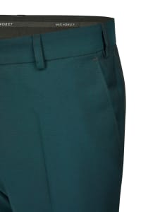 Pantalon Smoking 471201/41 vert profond liseré noir
