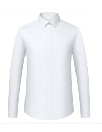 Chemise Garçon de Cérémonie col classique boutons cachés