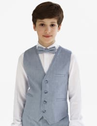 Ensemble costume Garçon Lin Gilet et pantalon