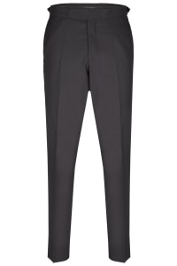 Pantalon de smoking doubles pinces avec bande satin