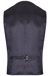 Gilet 427111/43 bleu et vert motifs géométriques
