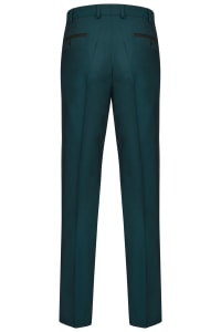Pantalon Smoking 471201/41 vert profond liseré noir
