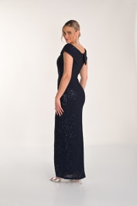 Abele - Robe longue en dentelle à sequins