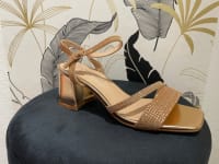 Anastasia — sandales soirée bout carré strass talon 6 cm